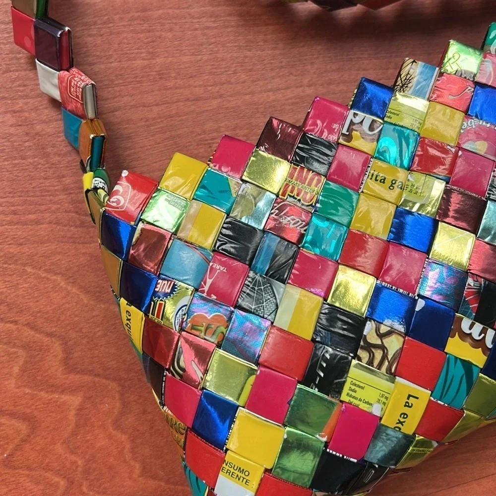 Vintage Wrapper Shoulder Bag